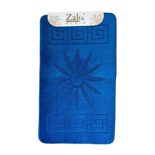 Набор ковриков Залел (2предмет) 60х100/50х60см син.