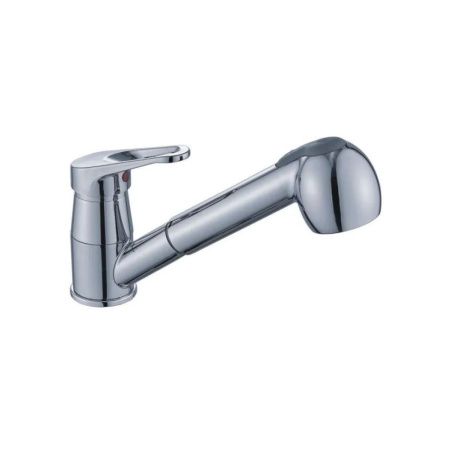 Смеситель для кухни монокомандный  хром  Potato Эверест B60-028