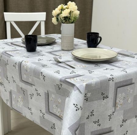Клеенка на нетк.основе "Camelia"  507/7 Веста сер. (1,40х20м)