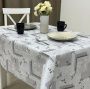 Клеенка на нетк.основе "Camelia"  507/7 Веста сер. (1,40х20м)