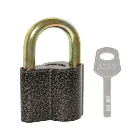 Замок навесной PD-4050 (PD-40-50) 3 fin key /коробка