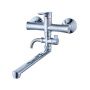 Смеситель для ванны и умывальника монокомандный  хром  Potato Эверест B21-032