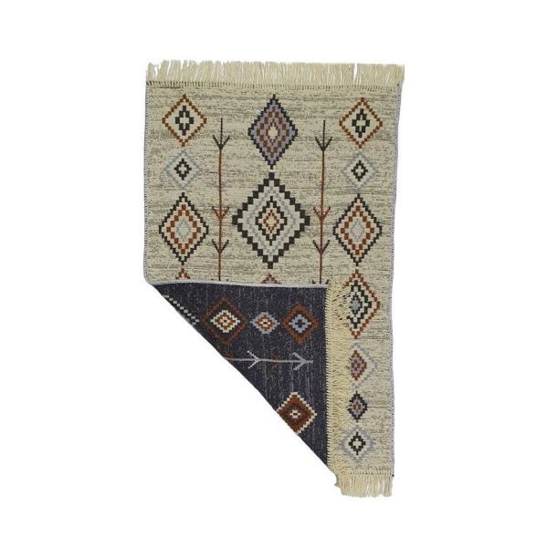 Коврик из хлопка 60*90 беж./сер. 58139 Kilim GOLD