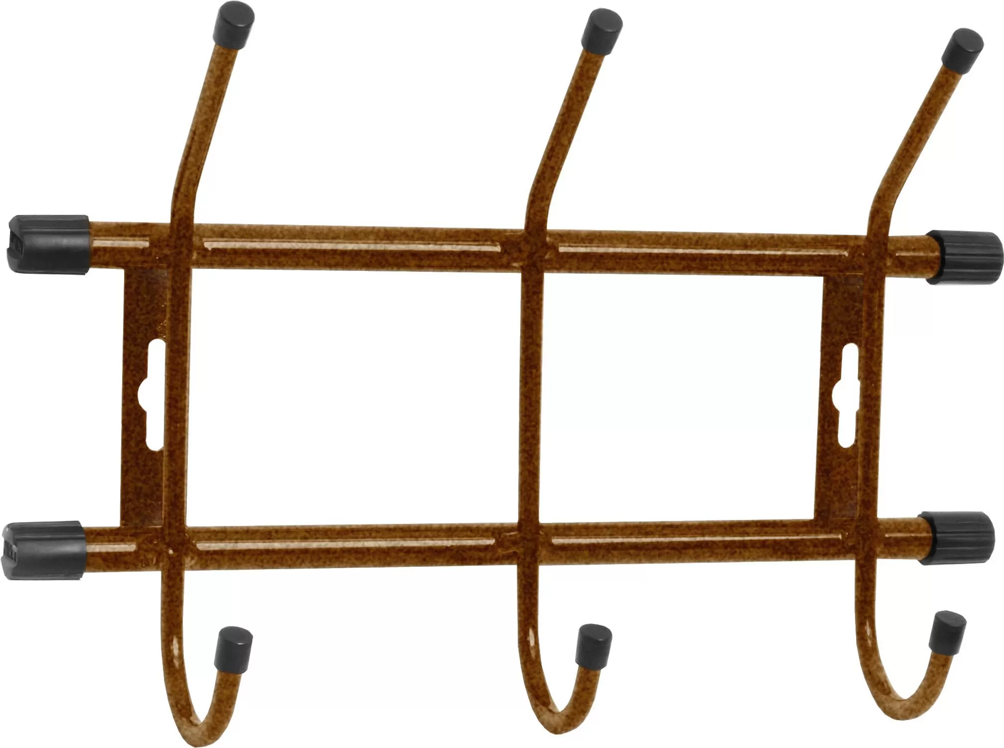 Вешалка настенная ВН3/А 3-Крючка (284 х 188 мм.) медь Ника (упак.5 )