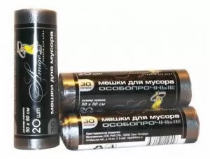 Мешки для мусора 20л. "Амиго", рулон 50шт (кор.50 рол.)