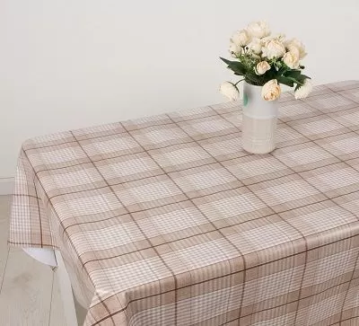 Клеенка на нетк.основе "уДачная" 8840-2 Тартан (1.30х50м)