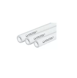 Труба армированная ALUMINIUM, SDR 6 PN25, ф 40х6,7 мм (40) (Valfex), 4м БЕЛАЯ