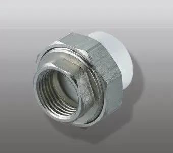 Муфта разъемная F 101.2005 (HJ 20*3/4F PN25) ППР-латунь (американка)(уп.5шт.)