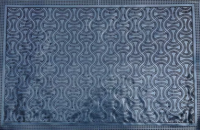 Коврик резиновый PIN MAT 40х60 (плетенка)