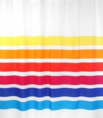 Штора для ванной тканевая 30031, "Залел", 180*200