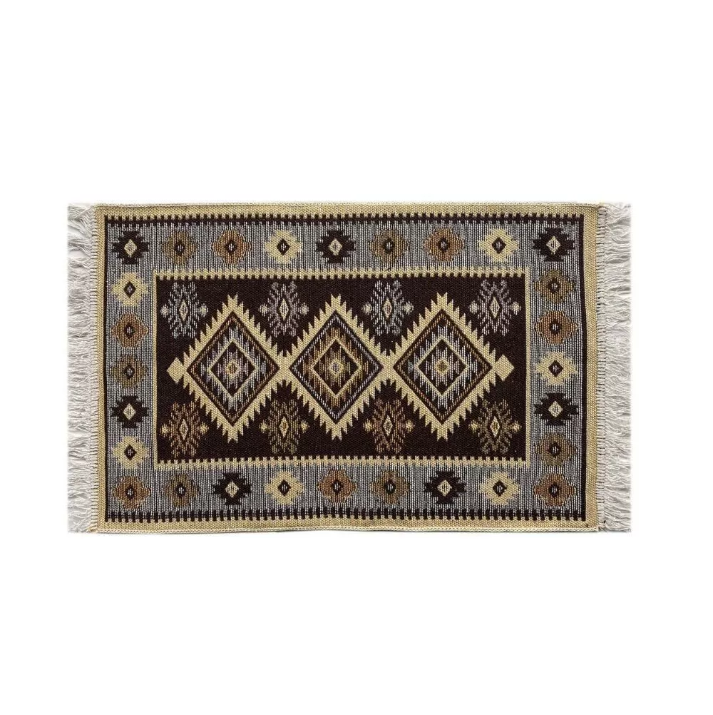 Коврик из хлопка 60*90 кор./беж. UK1879 Kilim Usak