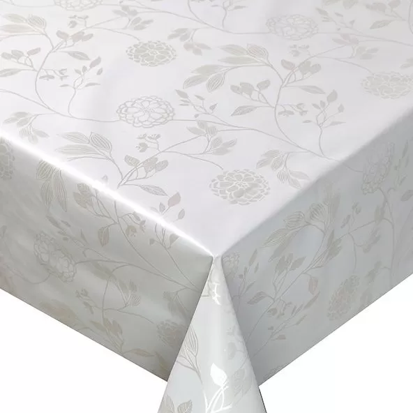 Клеенка на нетк.основе "Camelia" 344/9 Георгины бел. (1,40х20м)