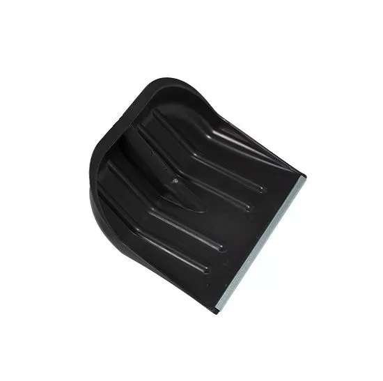 Лопата для снега пластиковая 410*360 с мет.планкой ВЬЮГА №4 (упак 5шт.)