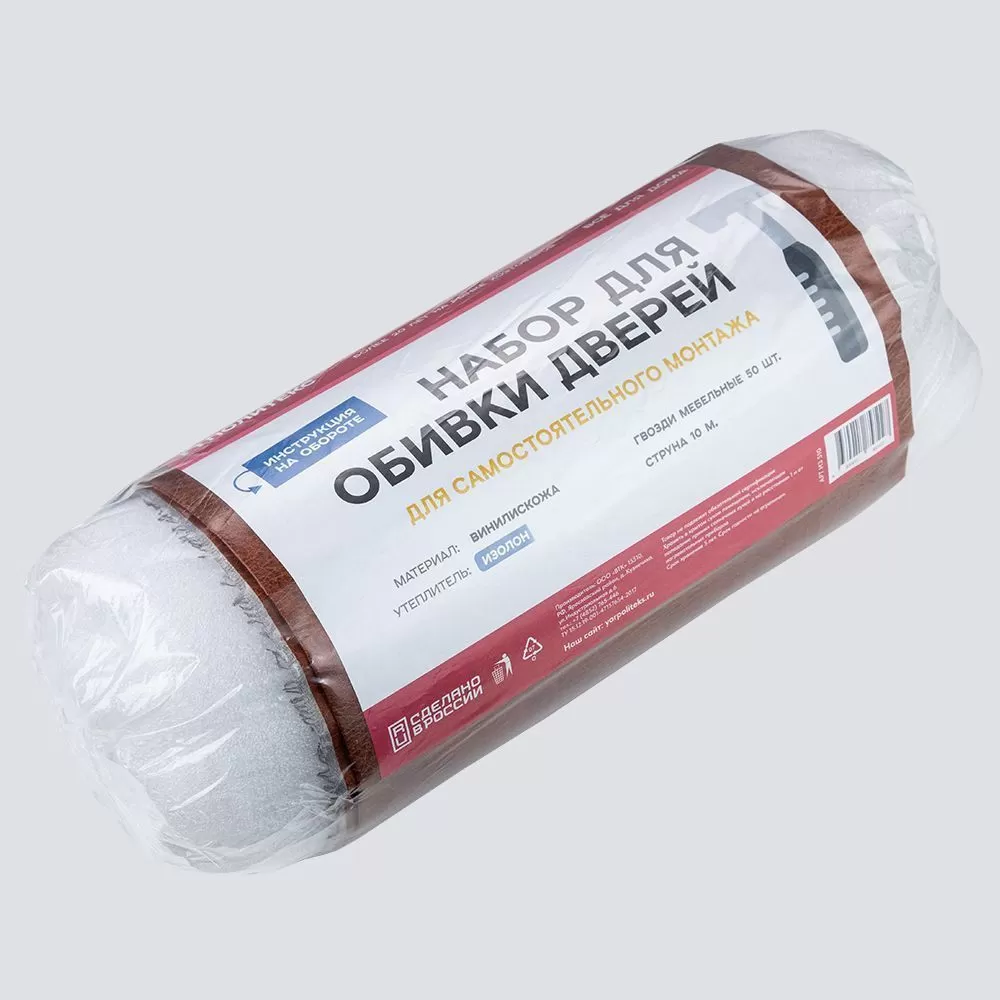 Комплект для обивки дверей на ИЗОЛОНЕ св.кор. (рыжий) арт.И510