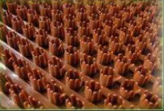 Коврик травка 60х90 коричневый