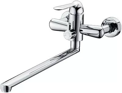 Смеситель для ванны и умывальника монокомандный хром Orta EMS 50613-35