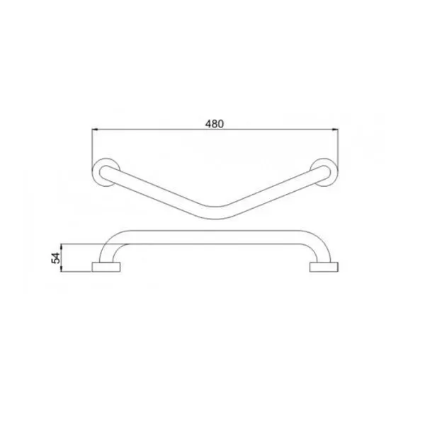 Поручень для ванны Potato P 3517