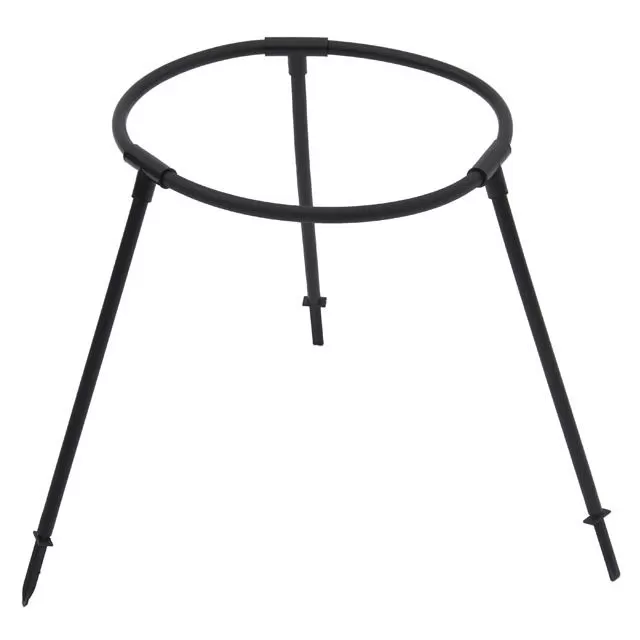 Кустодержатель "Роза" d48хh70см. черн. пластик