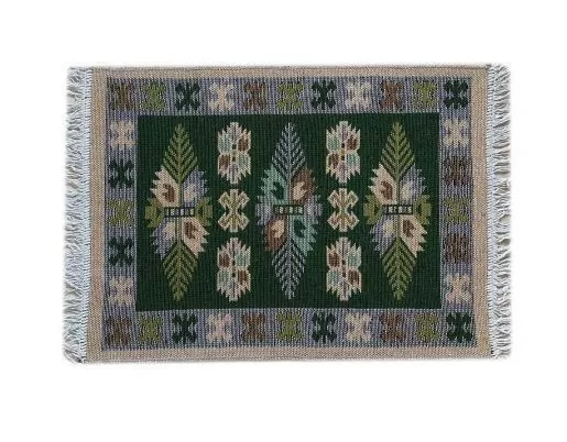 Коврик из хлопка 50*80 зел. 11580201 Kilim Usak