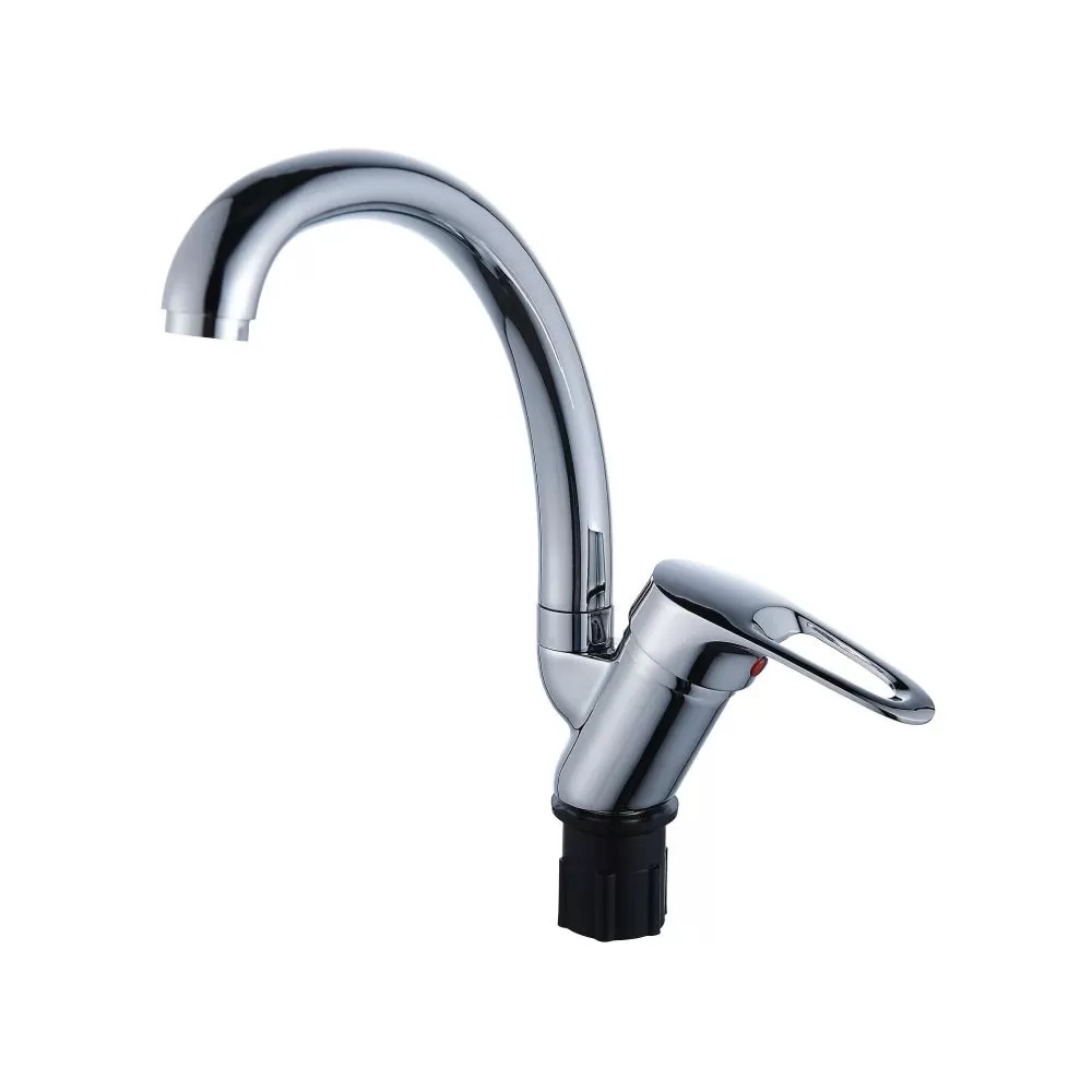 Смеситель для кухни монокомандный  хром  Potato Эверест B59-026