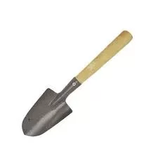 Совок посадочный с деревянной ручкой эмаль (упак. 5 шт.)