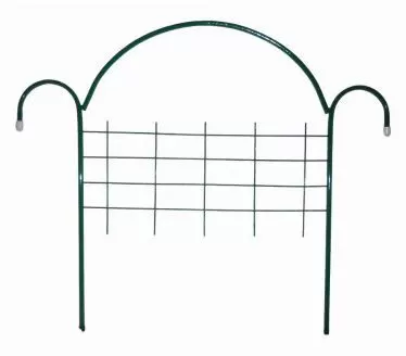 Заборчик "Сетка" ст.трубка, дл.5-ти секций 3,75м (уп,5 секций)